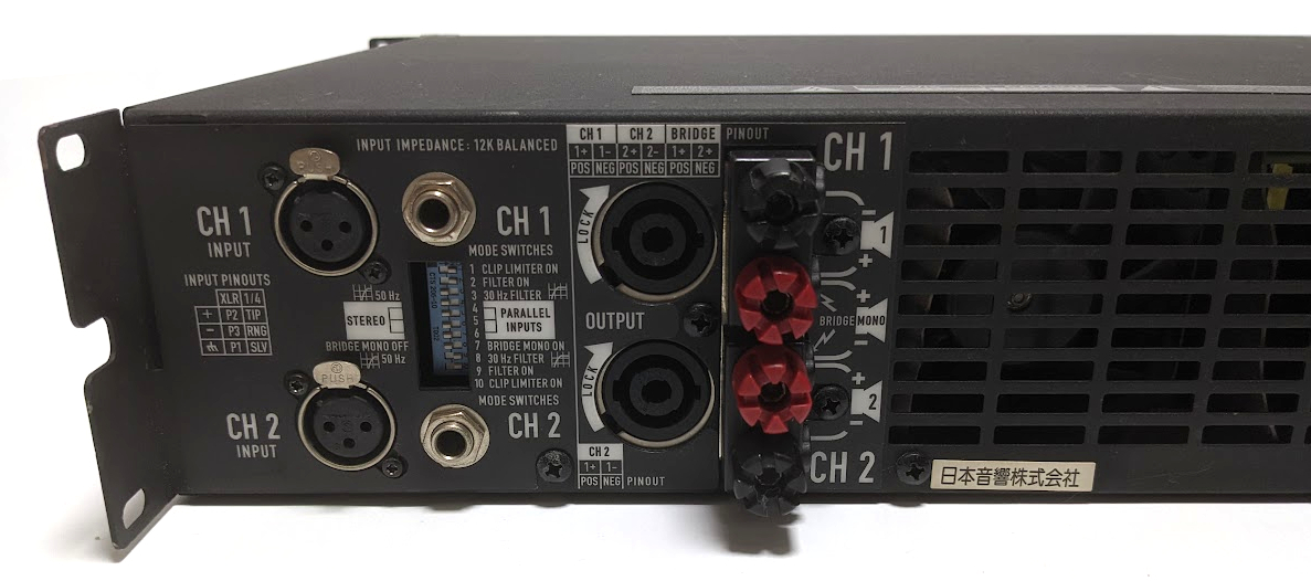 楽器/器材 QSC PLX1202 パワーアンプ おまけ付き 特別セット価格