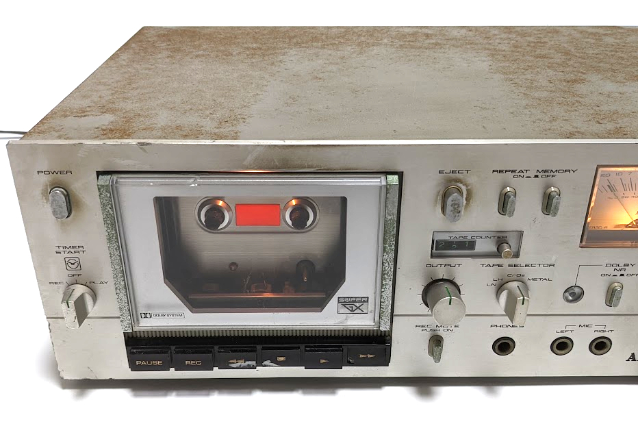 海外ブランド カセットデッキ GX-715Ⅱ アカイ AKAI ステレオ 〈管理