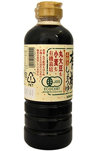 キッコーマン 特選有機しょうゆ 500ml×3個の画像3