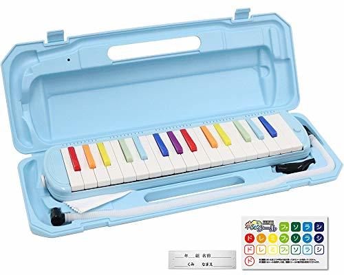 KCkyo-litsu мелодика мелодия фортепьяно 32 ключ радуга цвет P3001-32K/NIJI (doremi надпись наклейка * Cross * имя наклейка имеется )