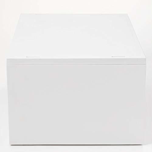 無印良品 ポリプロピレンケース・引出式・横ワイド・深型・ホワイトグレー 約幅37×奥行26×高さ17.5cm 02108311_画像2