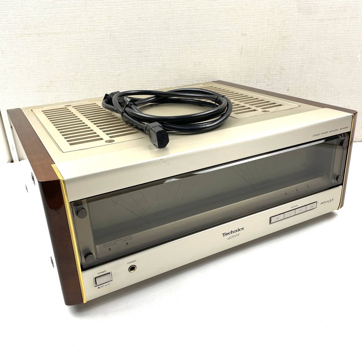 1円~ Technics パワーアンプ SE-A2000 テクニクス 北TO2 1円~ Technics パワーアンプ SE-A2000 テクニクス 北TO2