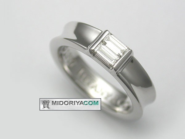 最大80%オフ 【緑屋質屋】ティファニー スタッキングリング 0.25ct #6.5 K18WG【プライスダウン】【中古】 ホワイトゴールド