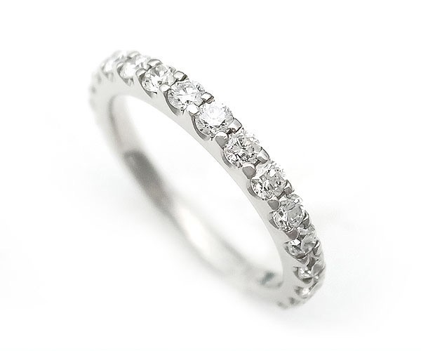お歳暮 のし 【緑屋質屋】ポンテヴェキオ ハーフサークルダイヤリング 0.53ct Pt900【中古】 ポンテヴェキオ