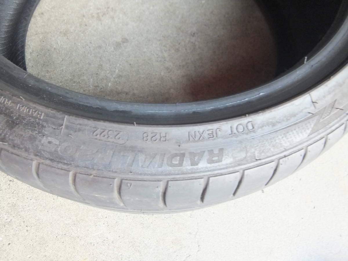 【2022年製☆6.1～5.8ミリ】245/35R19 MINERVA RADIAL F205☆4本セット 30708_画像8