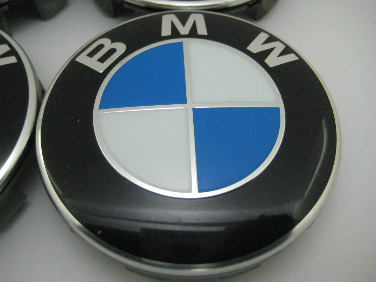 k7657 BMW純正アルミホイール用センターキャップ 中古4個 3613 6783536 3613 6 783 536 6783_画像5