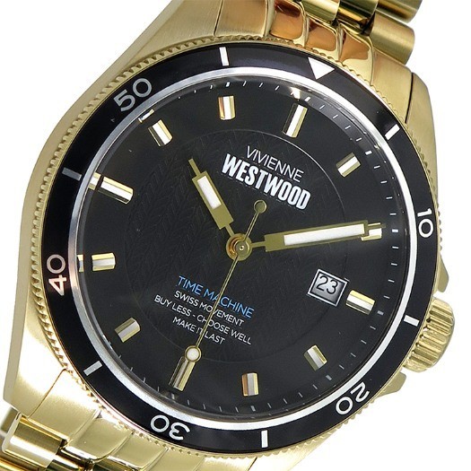 新品未使用品 ヴィヴィアンウエストウッド 腕時計 VV181BKGD ブラック//a385