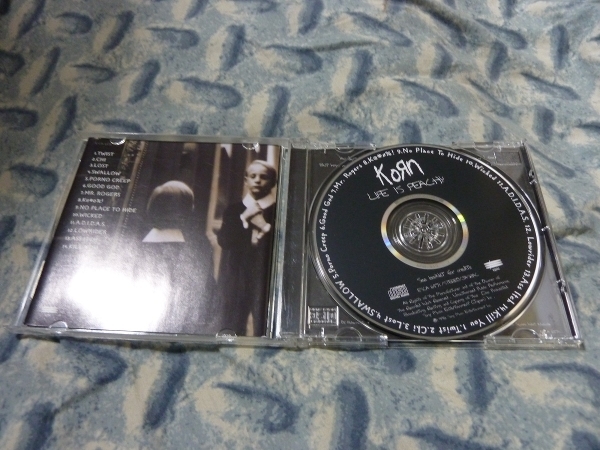 Korn / Life Is Peachy　　　　　　3枚以上で送料無料_画像3