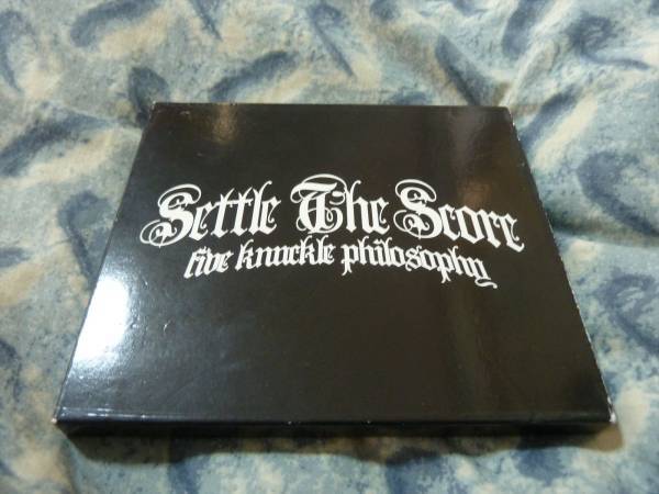 Settle The Score / Five Knuckle Philosophy 　　3枚以上で送料無料_画像1