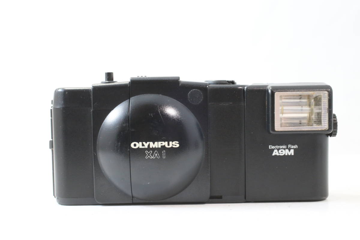 シャッターOK/現状品 オリンパス OLYMPUS XA1 /D.ZUIKO 35mm F4/Electronic Flash A9M 付き