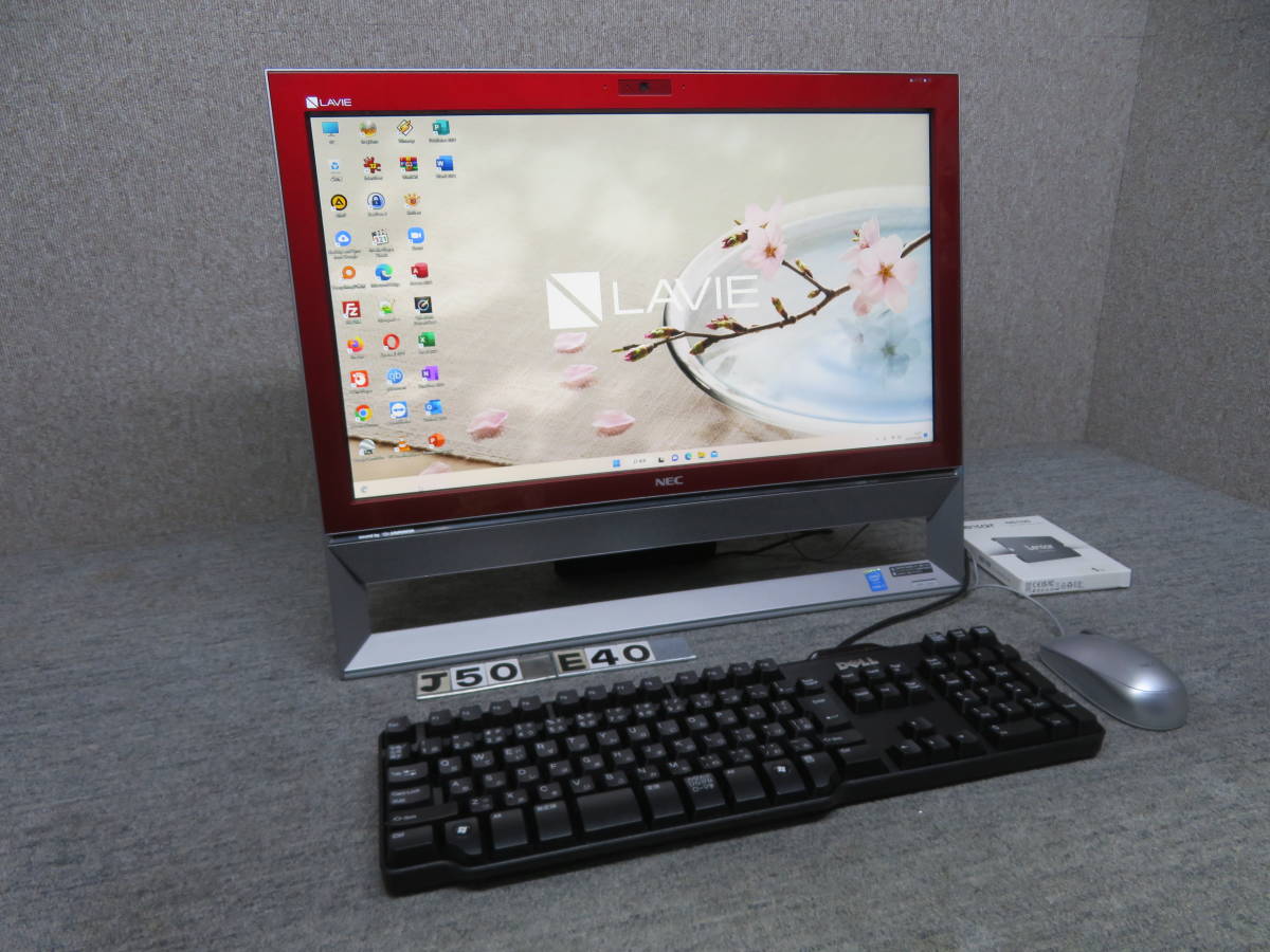 究極PC NEC 21.5型 ☆ 中古美品 ☆ 秒速起動 Core i7 / 16GB / 新品