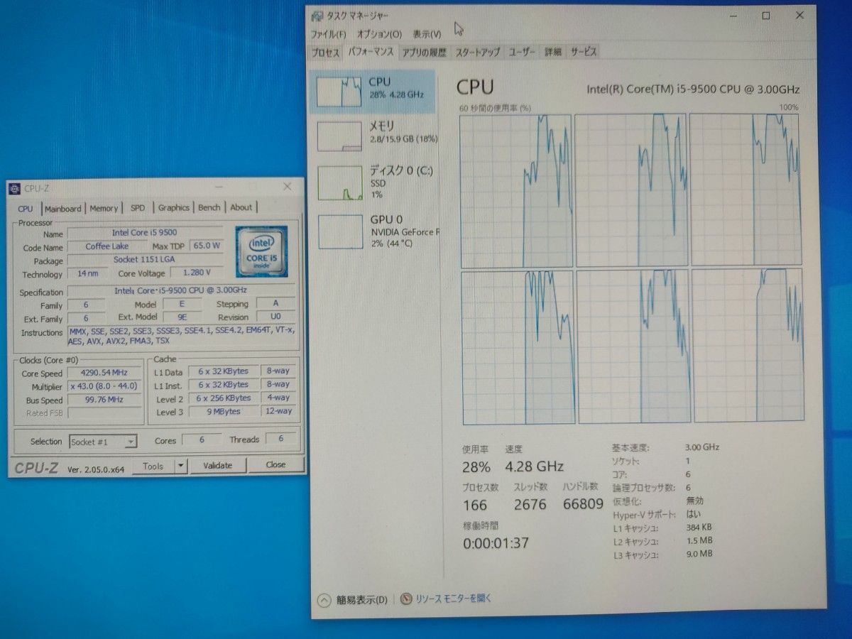 Intel Core i5 9400 9500 セット 正常動作品｜Yahoo!フリマ（旧PayPay