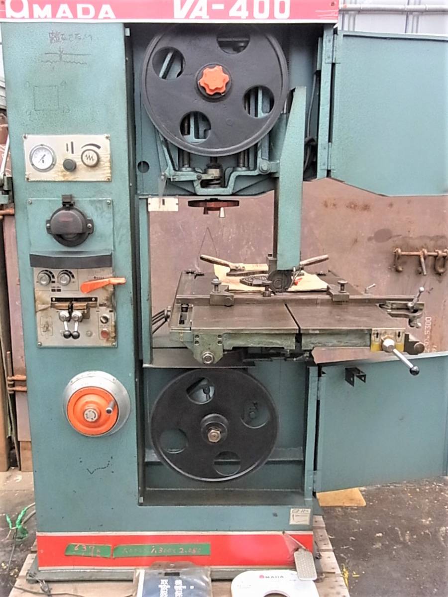 ま AMADA アマダ コンターマシーン VA-400 送り機能付き ま AMADA アマダ コンターマシーン VA-400 送り機能付き