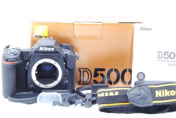 1500ショット台！美品 ★Nikon デジタル一眼レフカメラ D500 ボディ ★ 20230622_B01A7ZB5EM_画像1