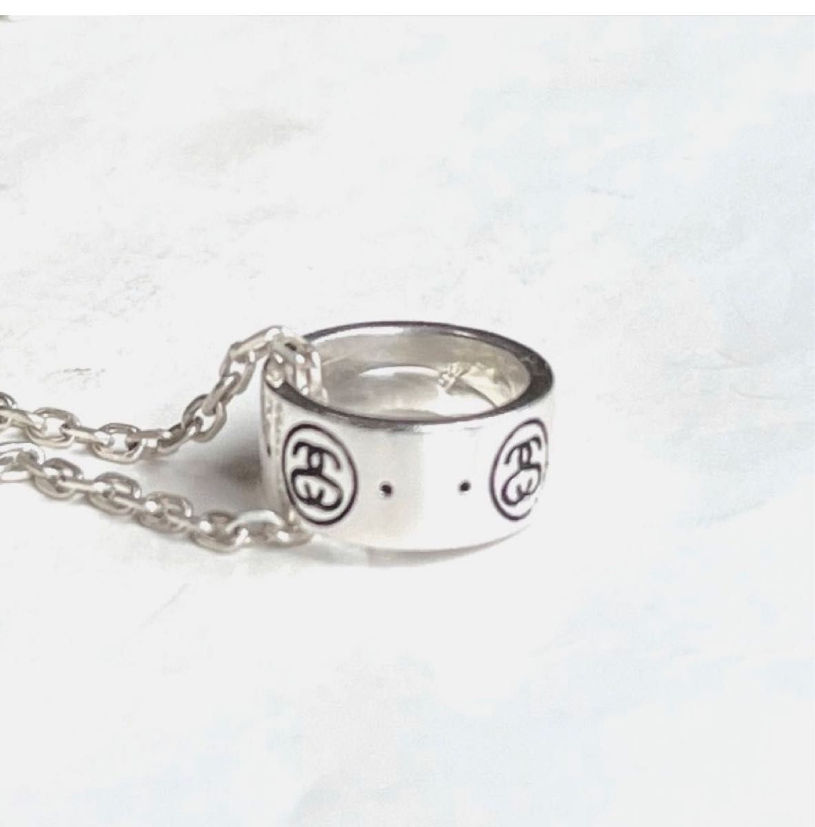 STUSSYステューシーSSリンクsilverネックレス|Yahoo!フリマ(旧 STUSSYステューシーSSリンクsilverネックレス|Yahoo!フリマ(旧
