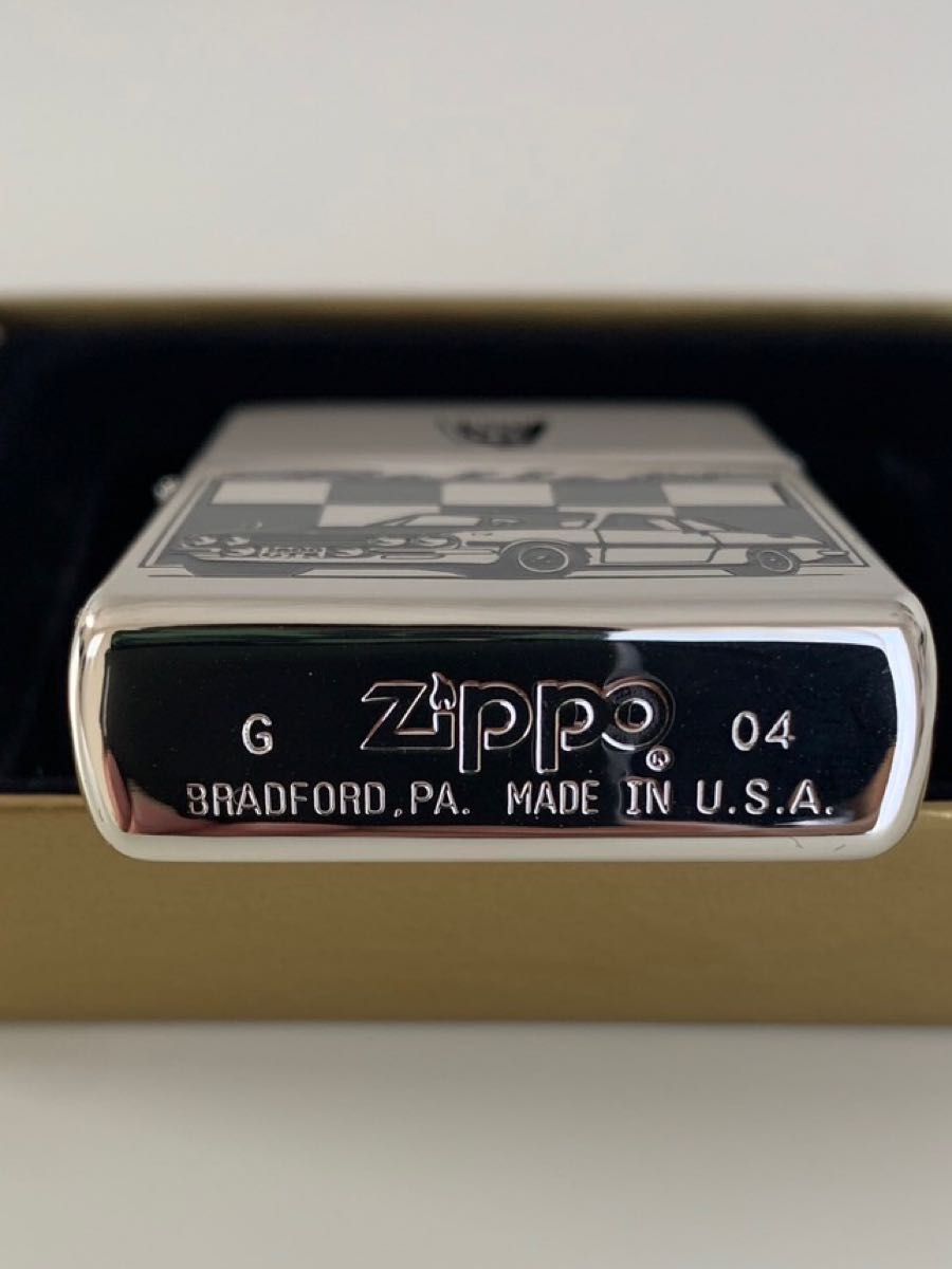 【新品未使用】ZIPPO ISUZU Bellett 1600 GTR 限定品　廃版激レア ジッポライター