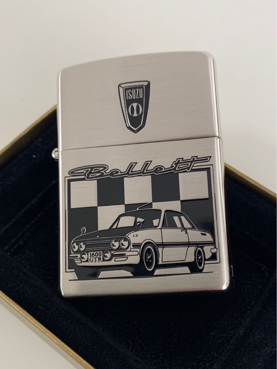 【新品未使用】ZIPPO ISUZU Bellett 1600 GTR 限定品　廃版激レア ジッポライター