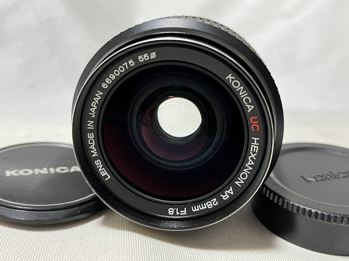 高い素材 ☆希少品☆コニカ #6567 F1.8 28mm AR HEXANON UC KONICA