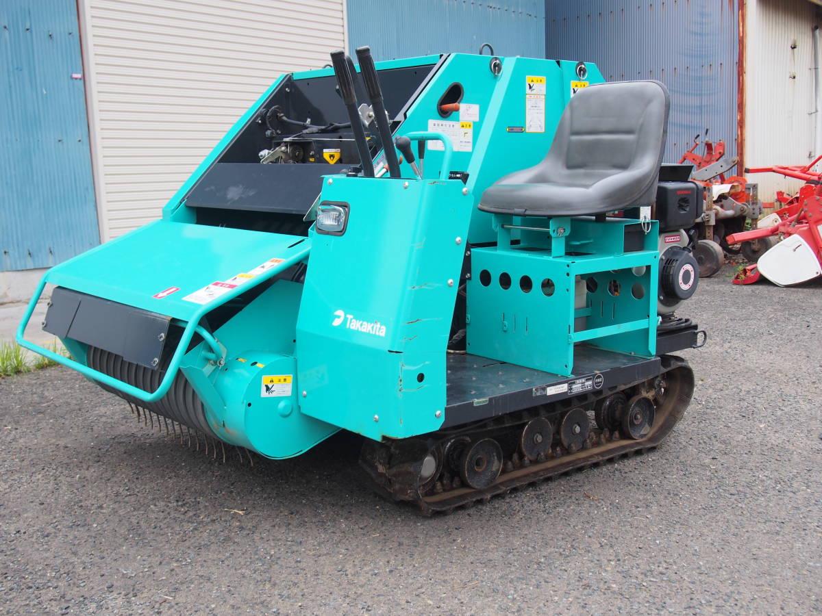 宮城発 タカキタ 自走小型 乗用ロールベーラー SR-612D ディーゼル