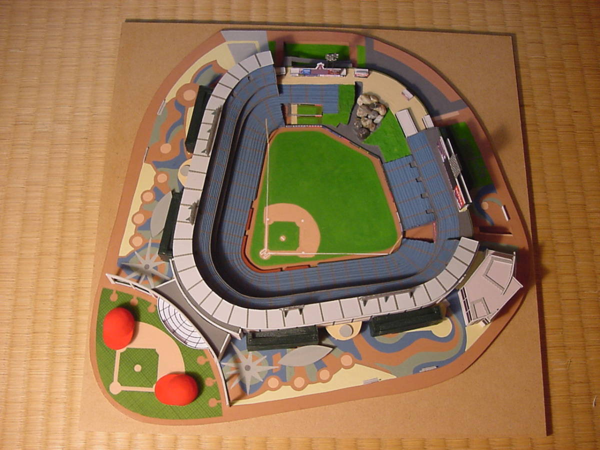 Angel Stadium of Anaheimの建築模型 ロサンゼルスエンゼルスの Angel Stadium of Anaheimの建築模型 ロサンゼルスエンゼルスの