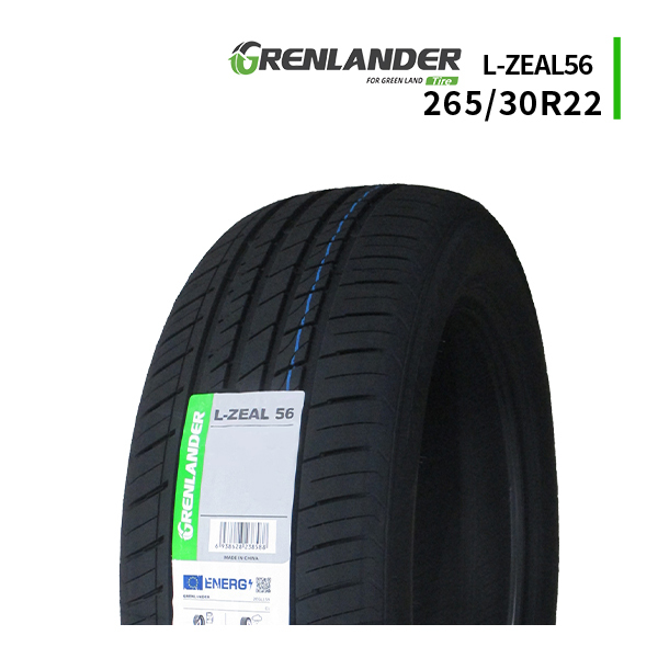 265/30R22 2023年製造 新品サマータイヤ GRENLANDER L-ZEAL56 265/30/22_画像1