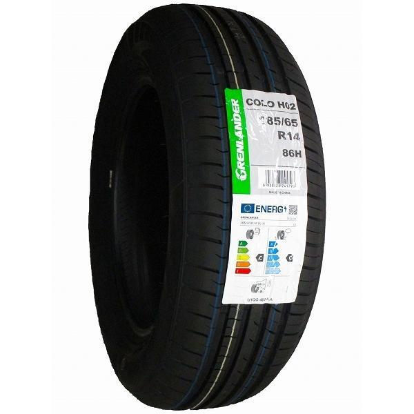 185/65R14 2023年製造 新品サマータイヤ GRENLANDER COLO H02 185/65/14_画像3