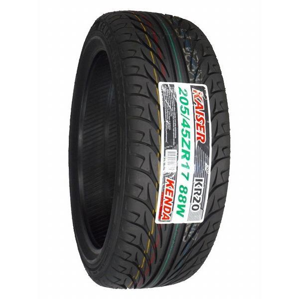 205/45R17 2023年製造 新品サマータイヤ KENDA KR20 ケンダ 205/45/17_画像3