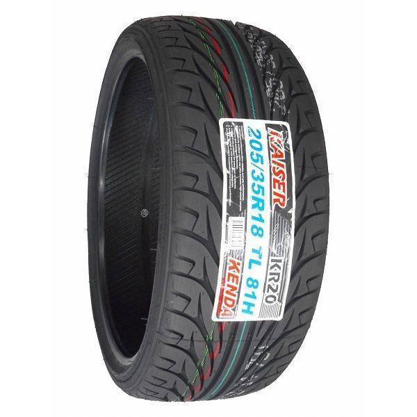 205/35R18 2023年製造 新品サマータイヤ KENDA KR20 ケンダ 205/35/18_画像3