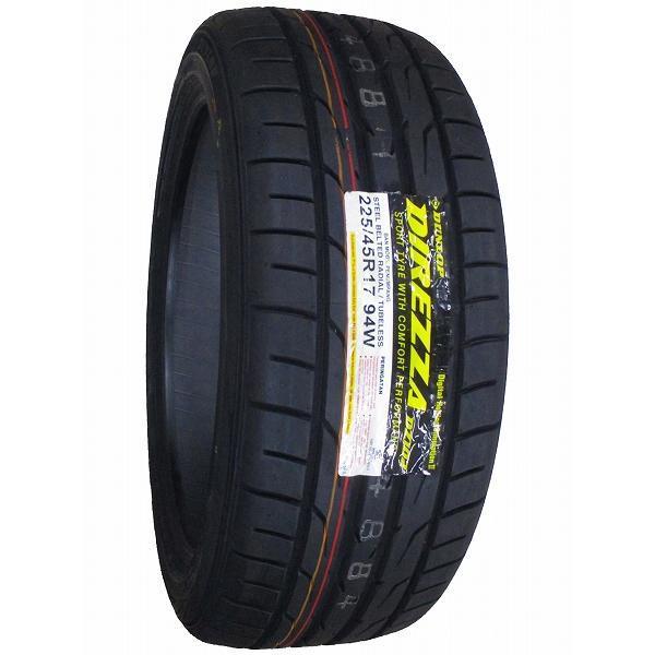 225/45R17 2023年製造 新品サマータイヤ DUNLOP DIREZZA DZ102 ダンロップ ディレッツァ 225/45/17_画像3