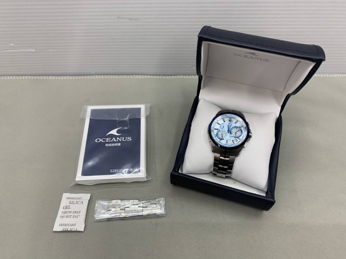 158-KA1067-60s Casio カシオ Oceanus 電波ソーラー時計 Ocw-S2400 品-