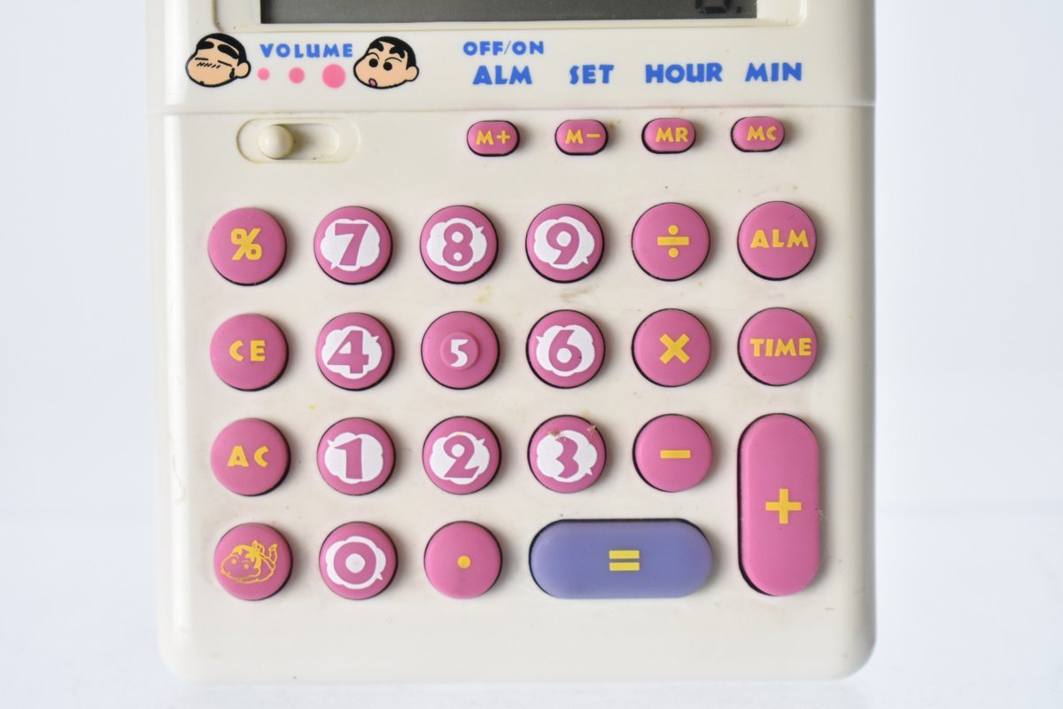 希少 BANDAI クレヨンしんちゃん 嵐を呼ぶ電卓 動作確認済み 希少 BANDAI クレヨンしんちゃん 嵐を呼ぶ電卓 動作確認済み