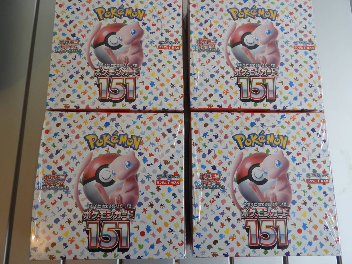 海外限定】 ポケモンカード151 まとめ売り 強化拡張パック シュリンク
