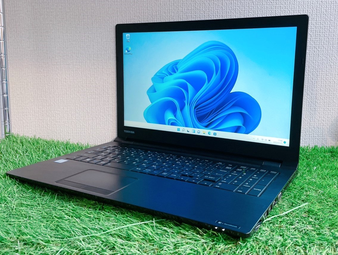 お見舞い 【良品☆東芝】office付☆即日可☆ノート☆8GB/新品SSD256GB