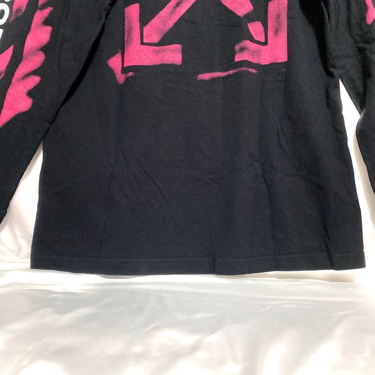 OFF-WHITE オフホワイト ロングTシャツ ロンt ステンシル アロー