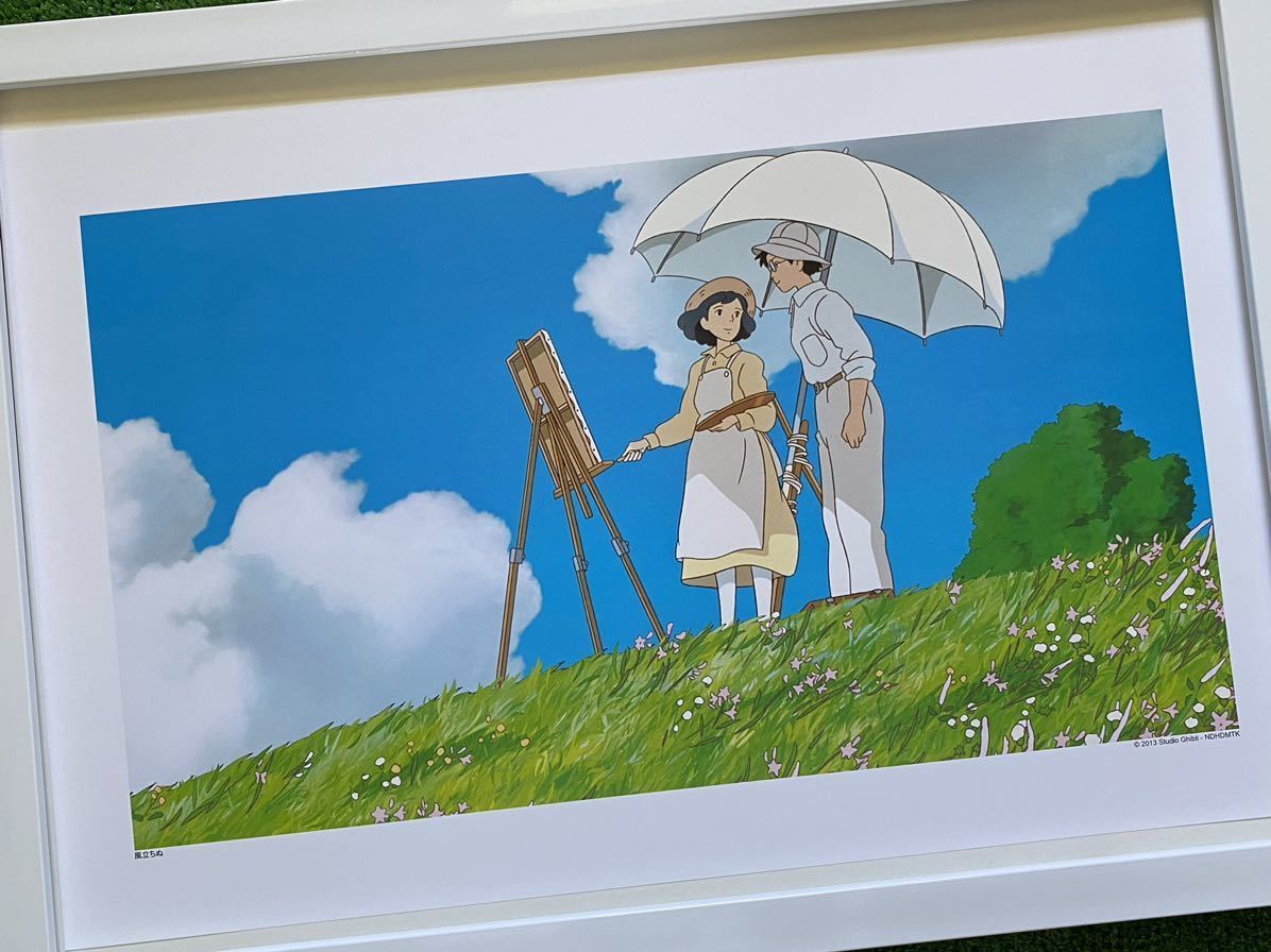 【額装品】ジブリ　風立ちぬ　ポスター　宮崎駿　カレンダー　2020年　STUDIO GHIBLI 検)セル画　原画　ポストカード　イラスト