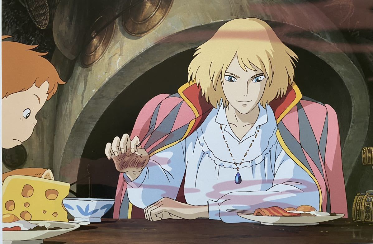 【激レア】ジブリ ハウルの動く城 ポスター 宮崎駿 カレンダー 2019年 STUDIO GHIBLI 検)セル画 原画 ポストカード イラスト