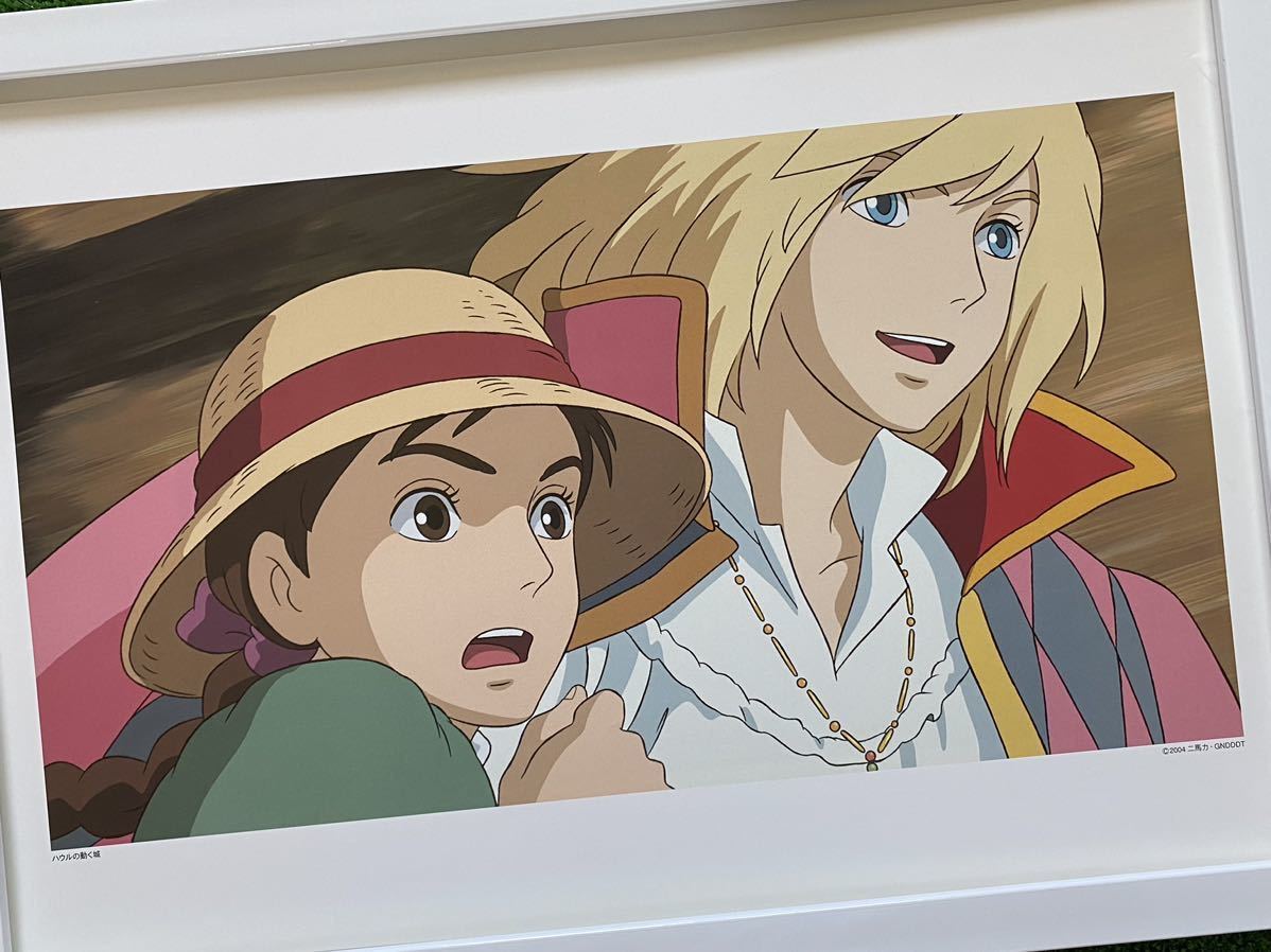 【激レア】ジブリ ハウルの動く城 ポスター 宮崎駿 カレンダー 2011年 STUDIO GHIBLI 検)セル画 原画 ポストカード イラスト