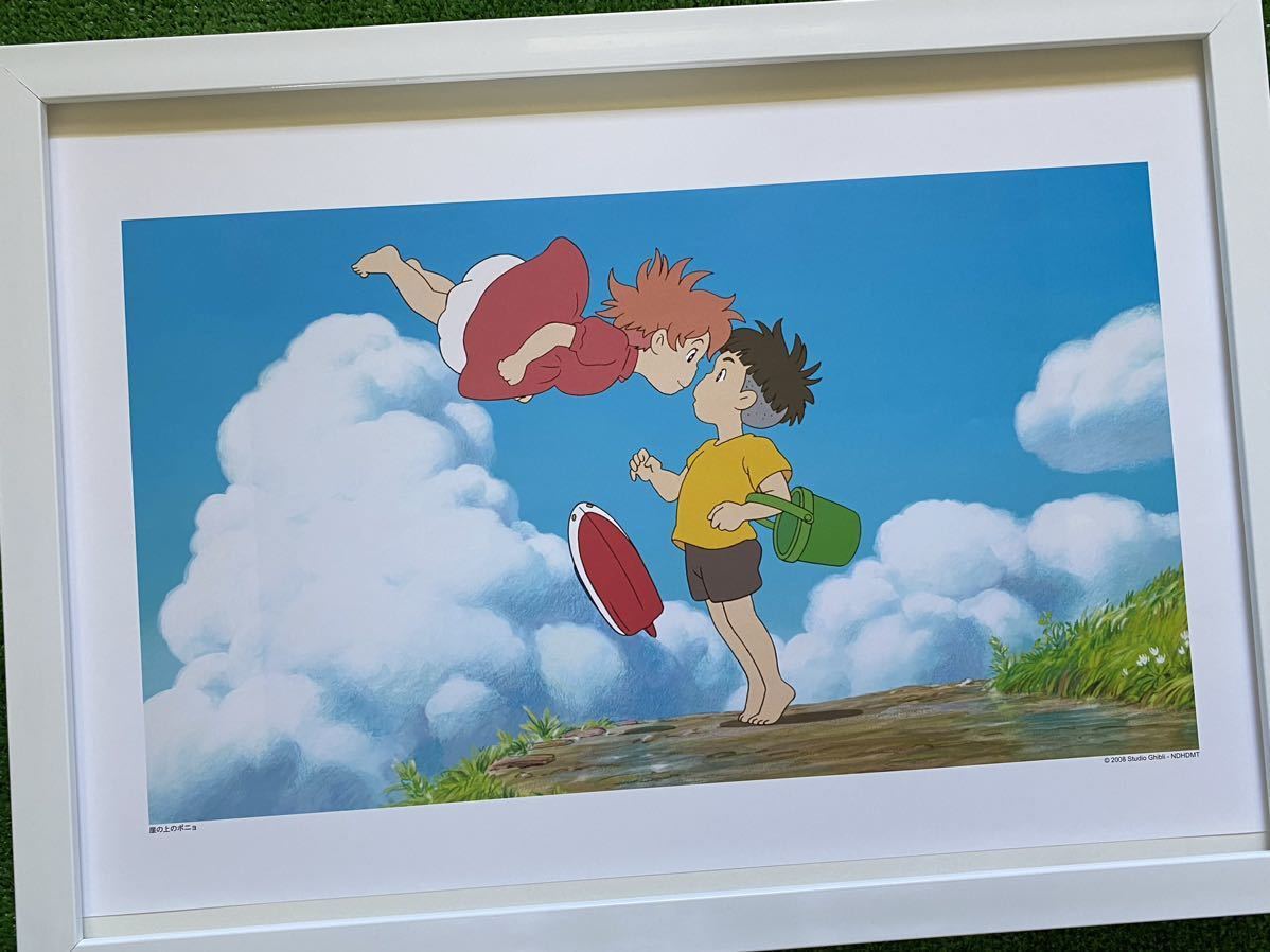 【額装品】ジブリ　崖の上のポニョ　ポスター　宮崎駿　カレンダー　2020年　STUDIO GHIBLI 検)セル画　原画　ポストカード　イラスト