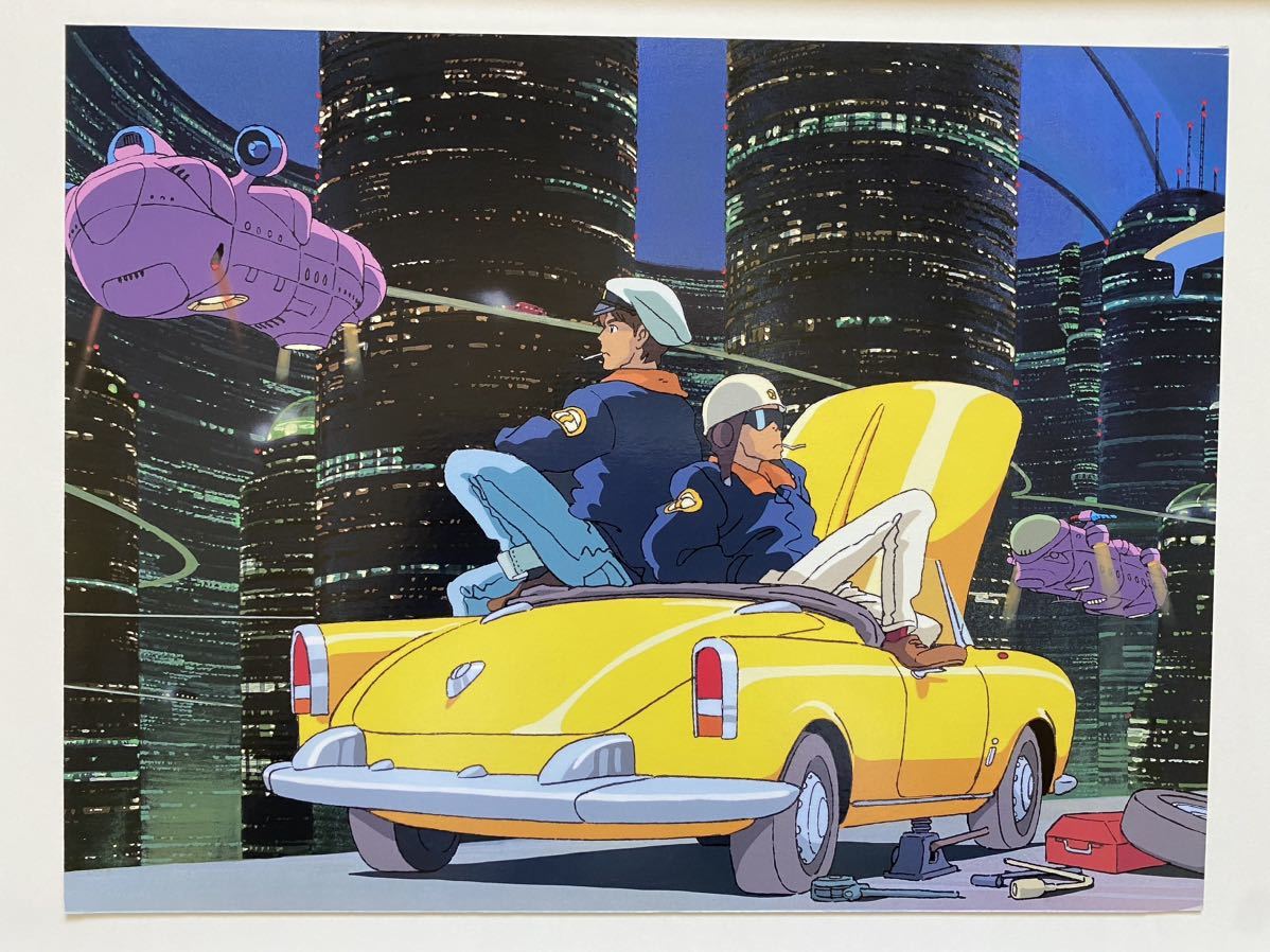 【激レア】ジブリ　On Your Mark ポスター　カレンダー　宮崎駿　1996年　STUDIO GHIBLI 検)セル画　原画　ポストカード　イラスト_画像2