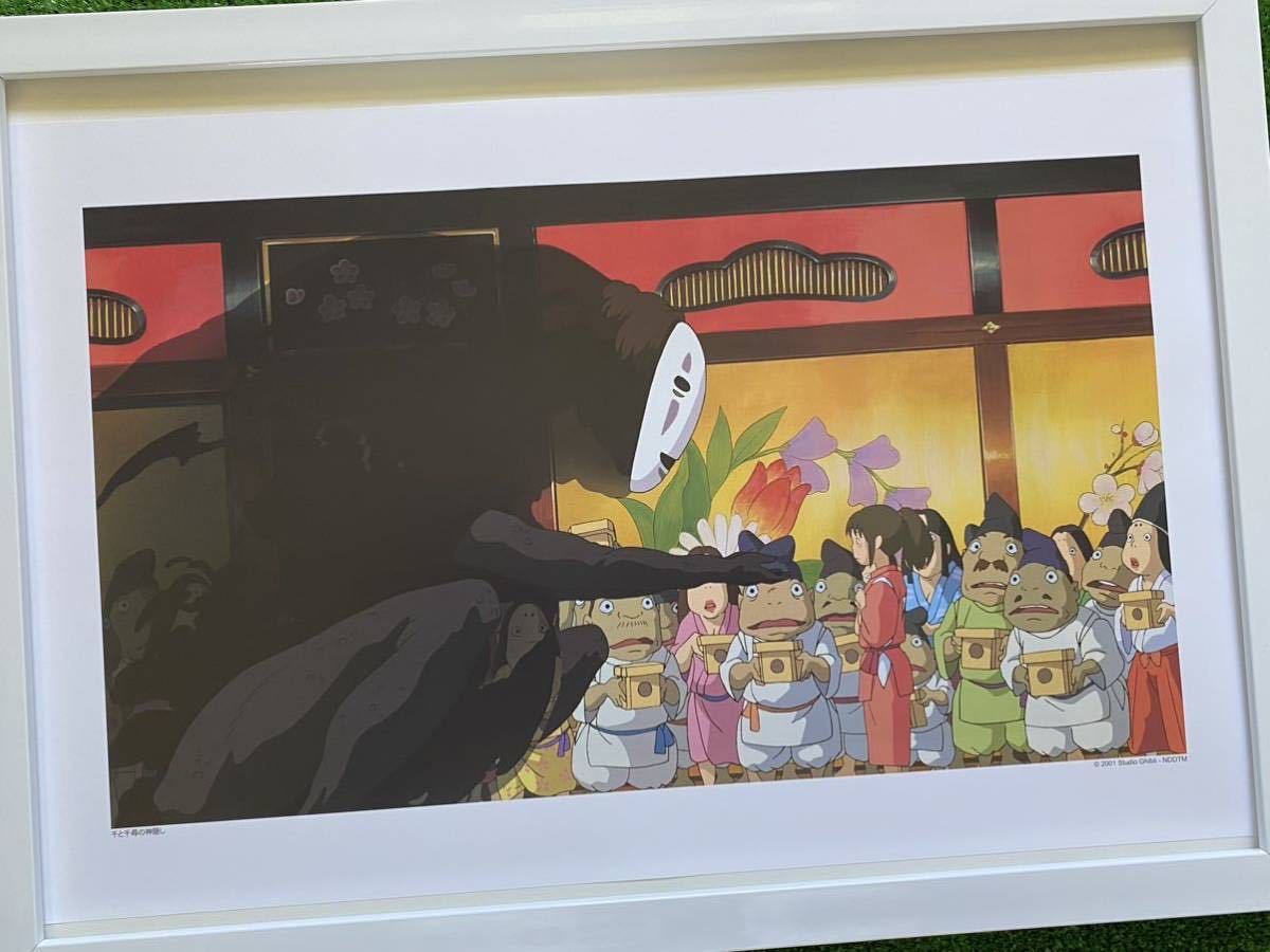 【激レア】ジブリ　千と千尋の神隠し　ポスター　宮崎駿　カレンダー　2019年　STUDIO GHIBLI 検)セル画　原画　ポストカード　イラスト