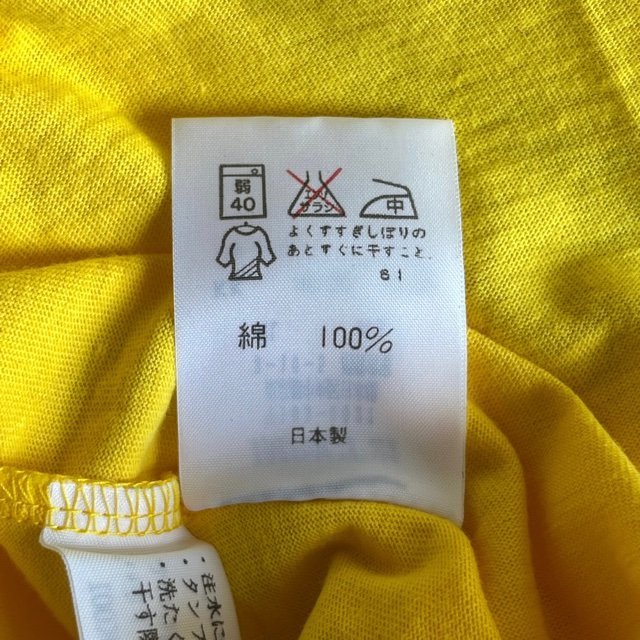 未使用タグ付き 90s POLO SPORT/ポロスポーツ RALPH LAUREN 半袖Tシャツ Mサイズ イエロー デットストック ヴィンテージ digjunkmarket_画像8