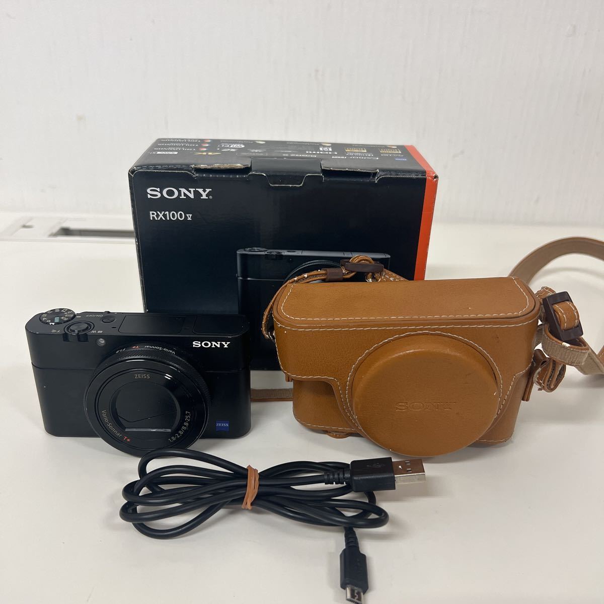 1円スタート】SONY ソニー デジタルカメラ RX100V DSC-RX100M5