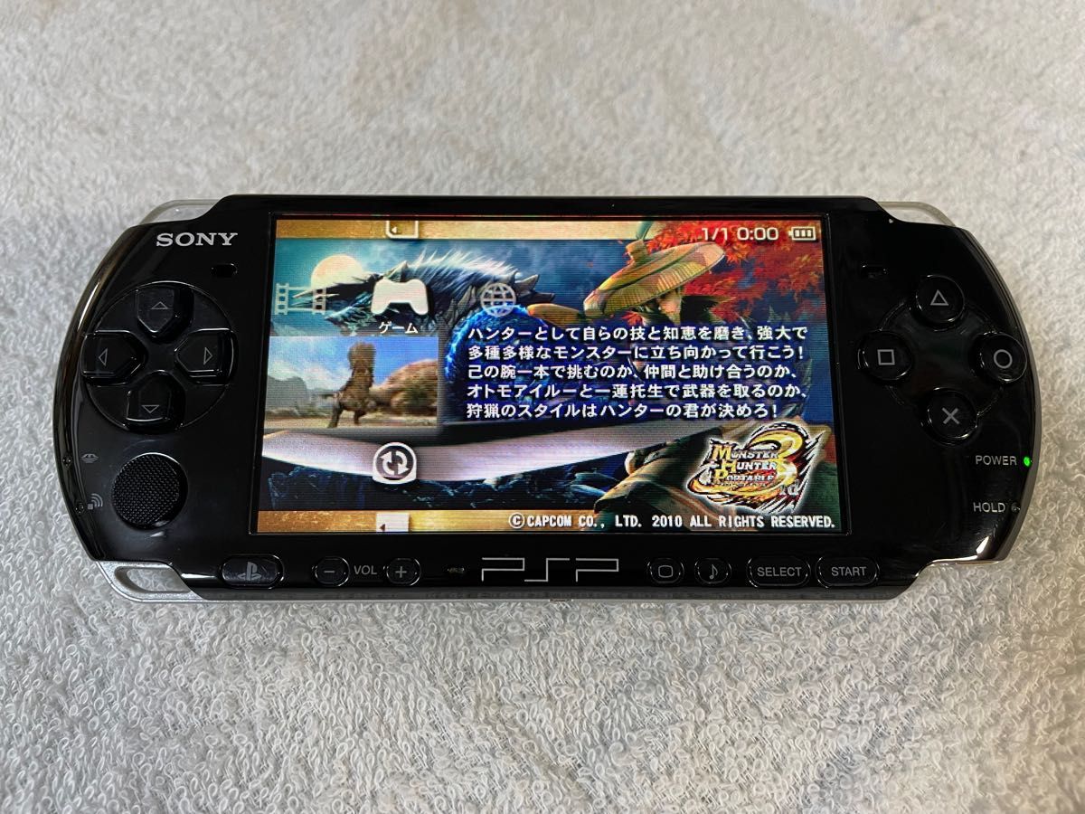 良品 PSP-3000 ピアノブラック｜PayPayフリマ