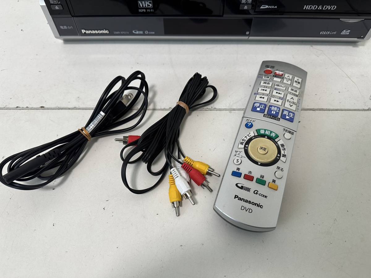 Panasonic パナソニック VHSビデオ一体型 DVD HDDレコーダー DMR XPV