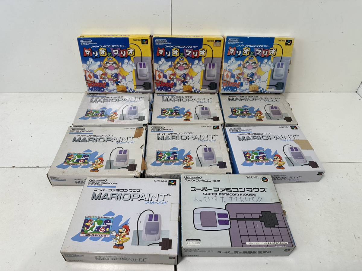 任天堂 SFC スーパーファミコン マリオペイント マリオとワリオ 本体