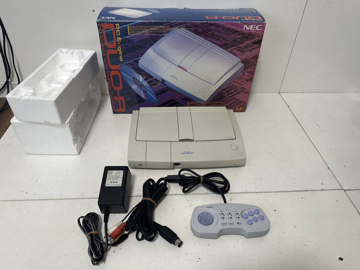 NEC PCエンジン DUO-R PI-TG10 本体 コントローラー AVケーブル