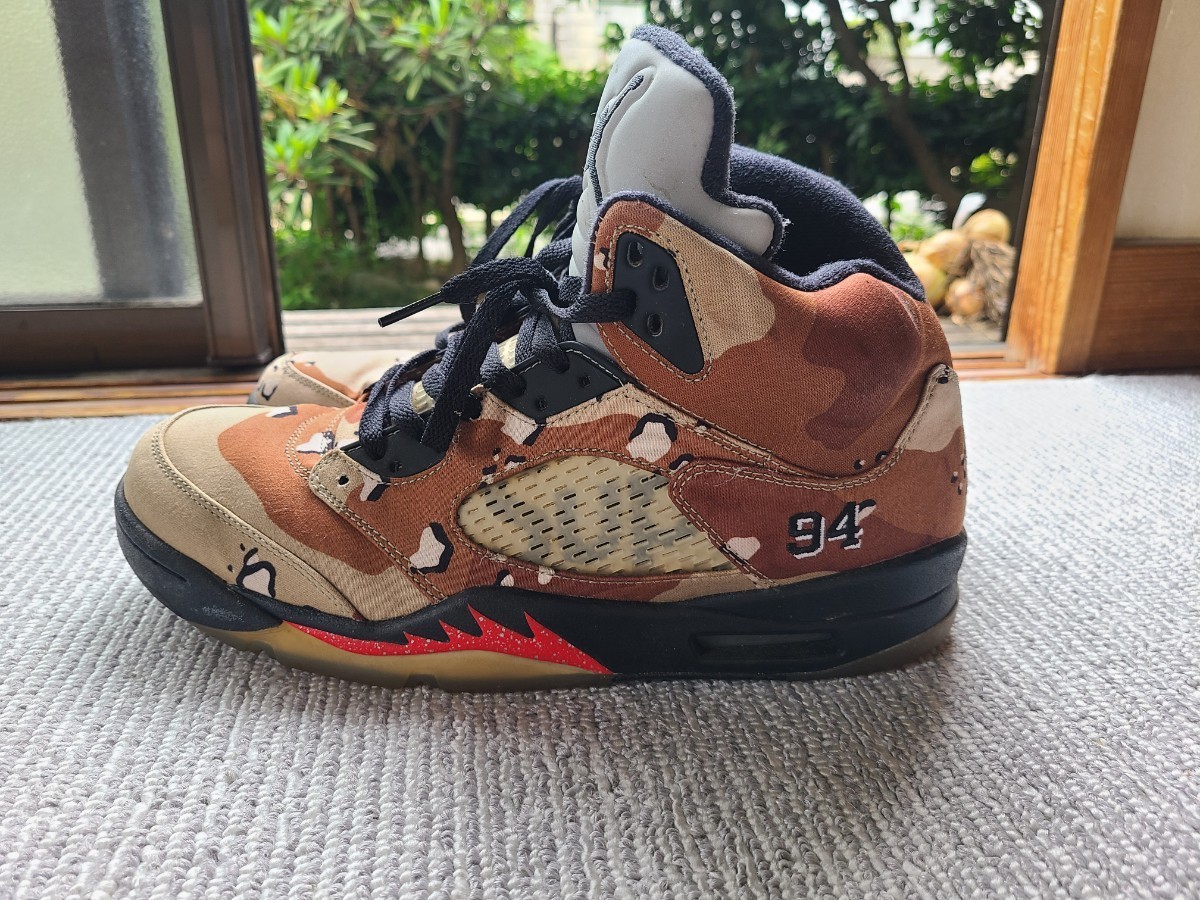 NIKE AIR JORDAN 5 SUPREME CAMO 28 1 2 3 4 5 6 7 8 9 10 11 12 13 14