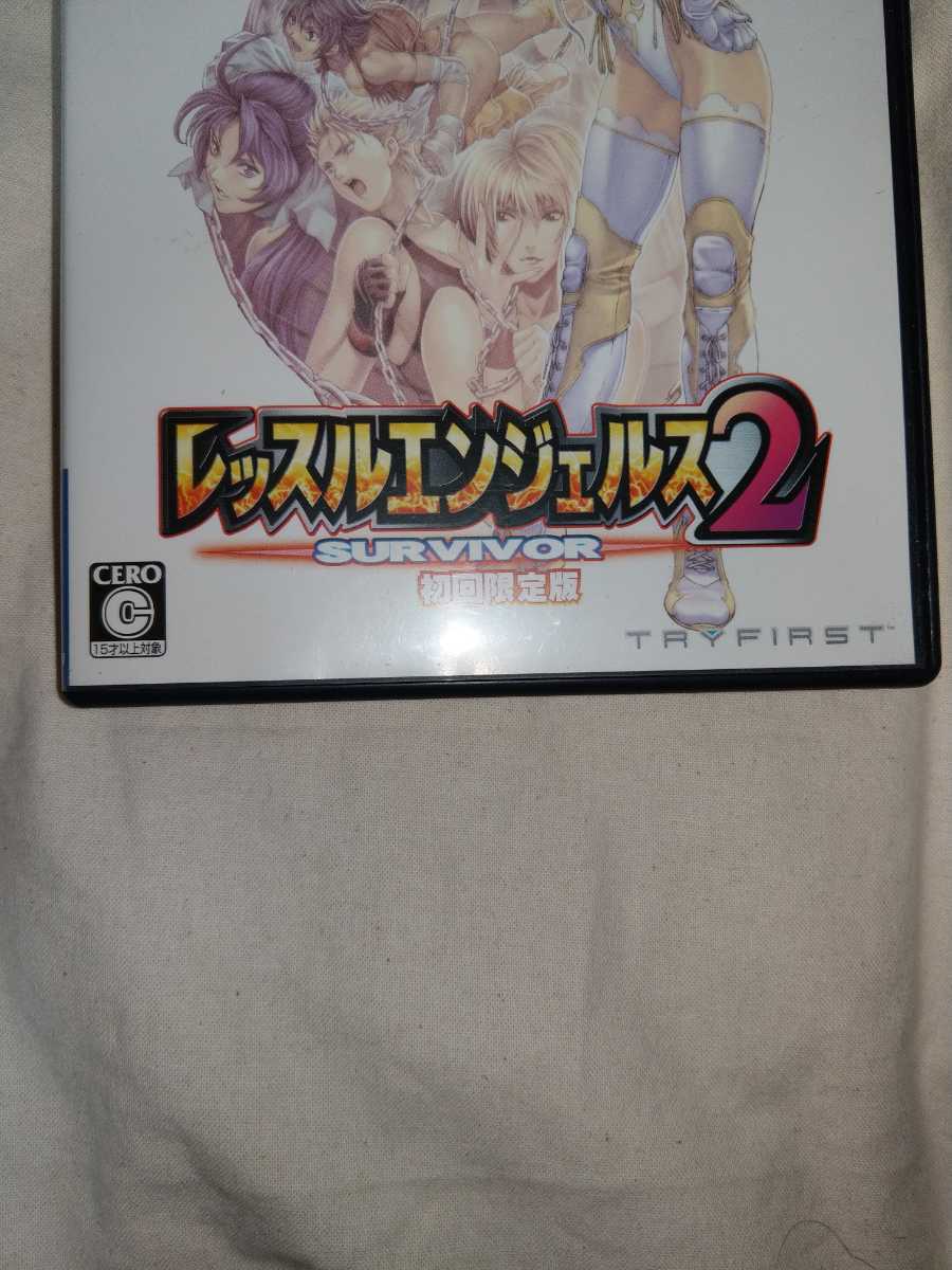 【送料無料】　PS2　レッスルエンジェルスサバイバー2　初回版　スリーブ欠品　survivor　PlayStation2 プレイステーション　ゲームソフト