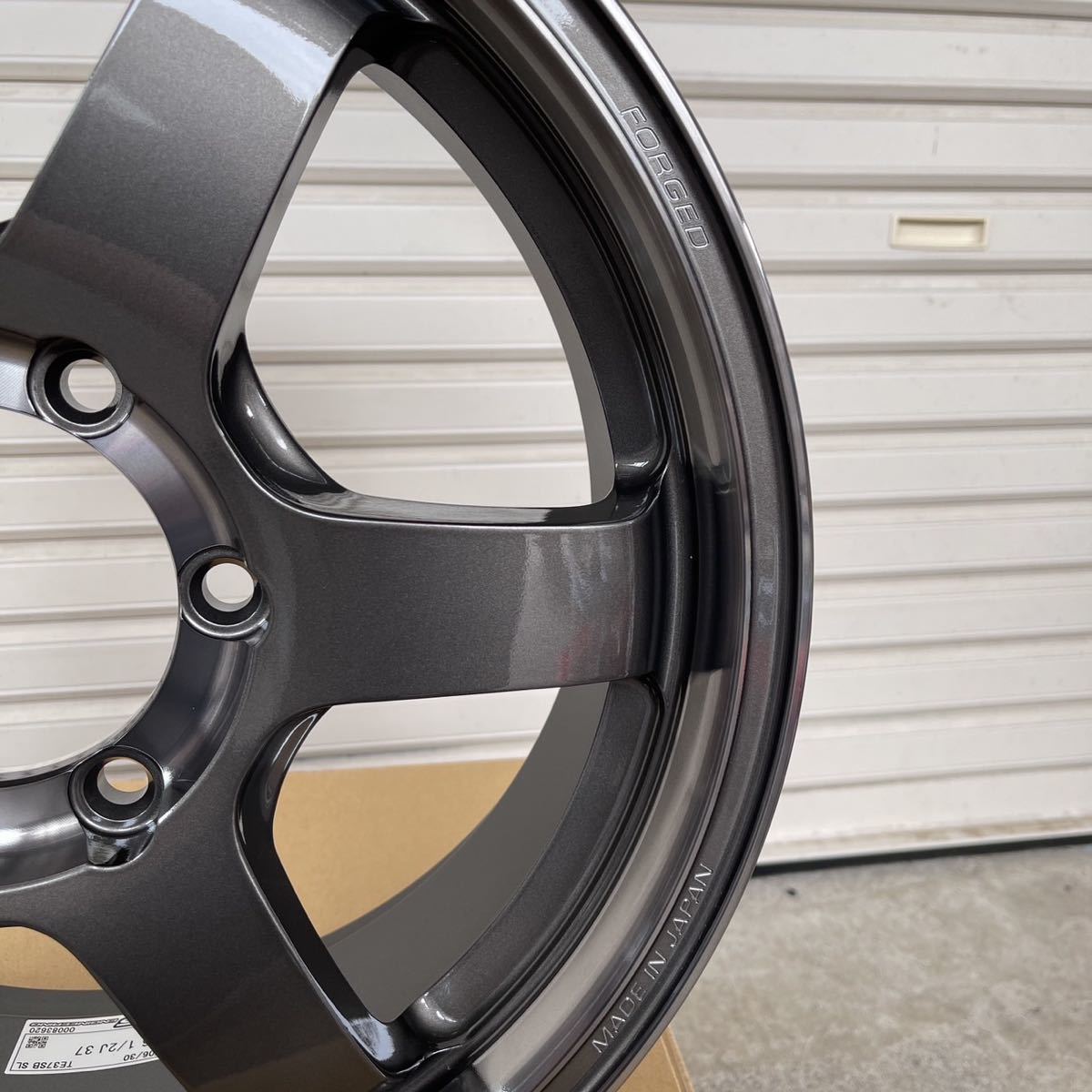 即納《VOLK RACING TE37SB SL》17×6.5J+37 139.7/6H ボルクレーシング レイズ RAYS TE37 新品未使用 4本セット 在庫有り ハイエース_画像3