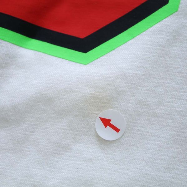 [PT11407] ディーゼル Tシャツ 半袖 クルーネック イラスト ホワイト系 XL DIESEL / 小型便OK_画像3